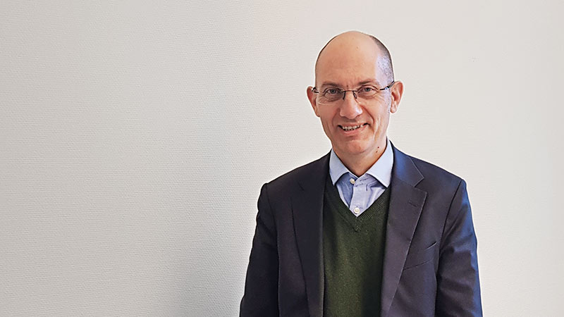 Porträtt på Micael Lögde Fotograf: Petra Rohrer