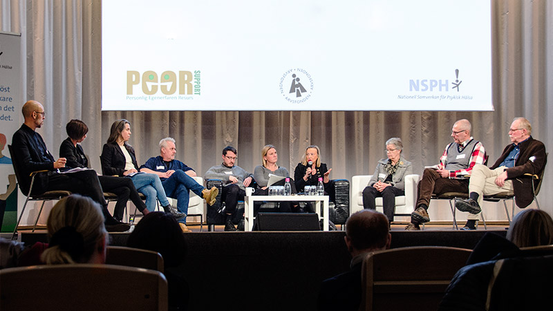 Paneldebatt om Peer Support