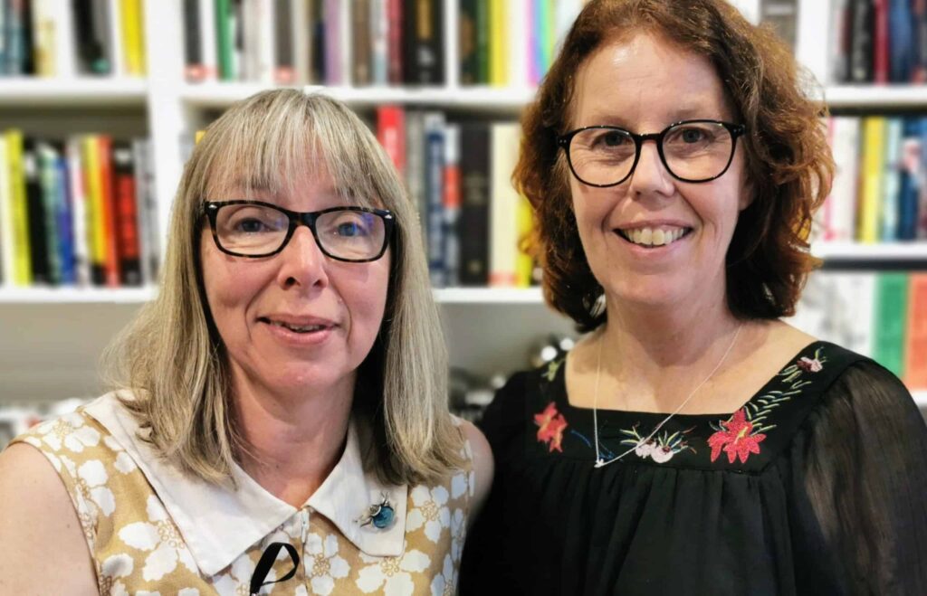 Elin Engström och Anna Fredriksson, föfattarna till Förlusterna i välfärden