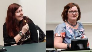 Ylva Larsson berättar om sina erfarenheter av ångest. Första attacken kom redan som litet barn. Petra Rohrer fick sin första panikångestattack i vuxen ålder.