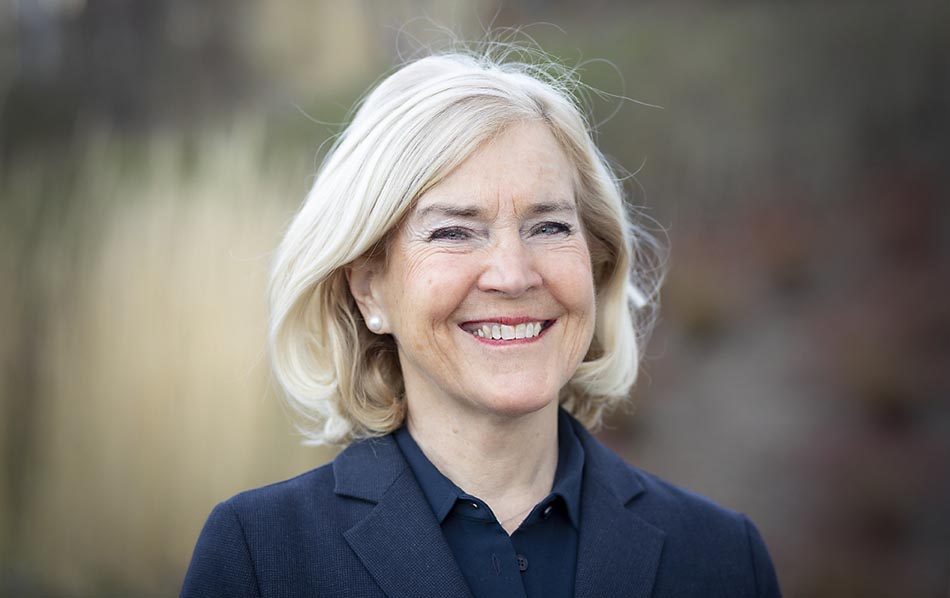 Porträtt av Lisa Ekselius, professor i Psykiatri, Uppsala universitet. Pressbild.