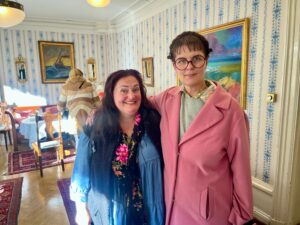 Aminah och Marie på Södergården